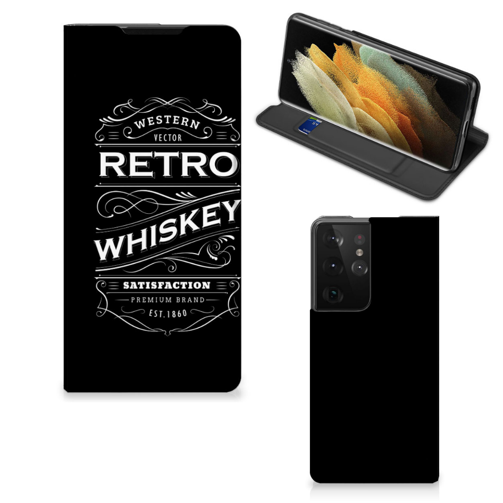 Samsung Galaxy S21 Ultra Flip Style Cover Whiskey