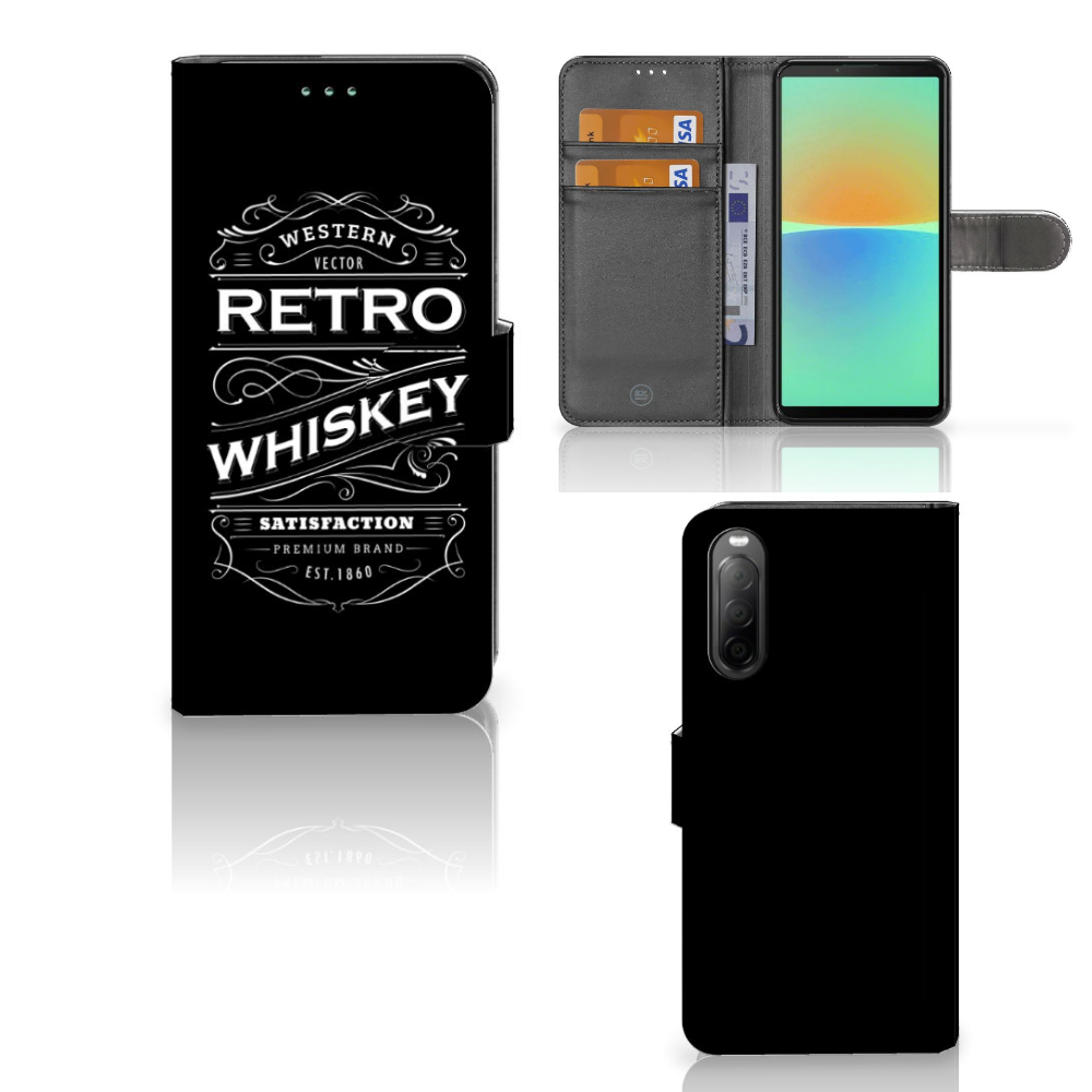 Sony Xperia 10 IV Book Cover Whiskey