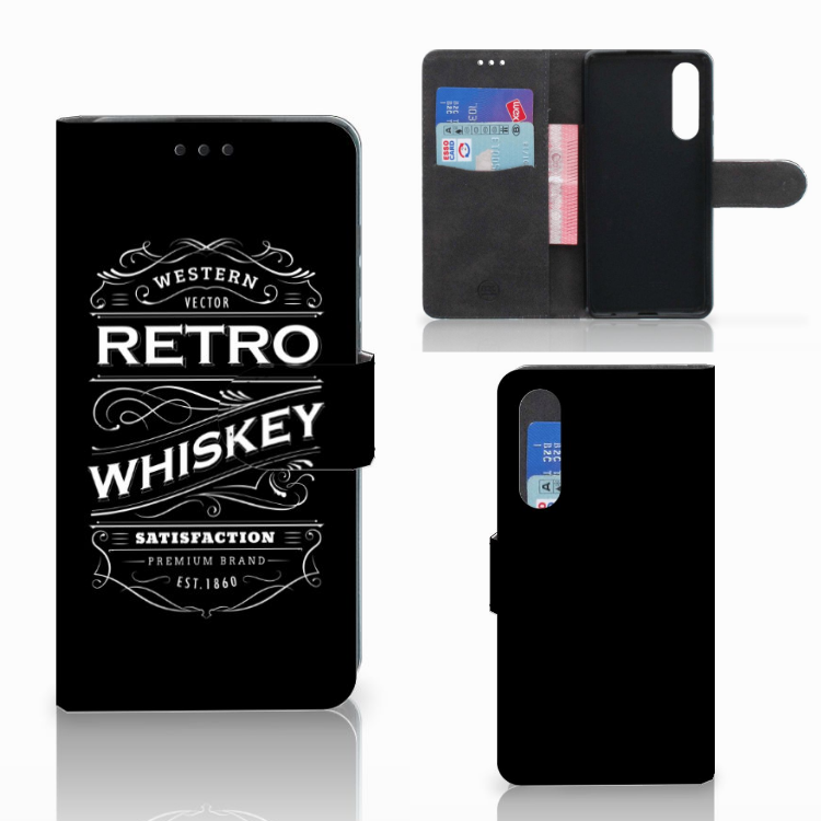 Huawei P30 Book Cover Whiskey
