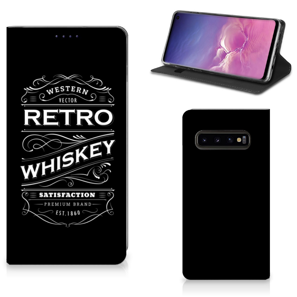 Samsung Galaxy S10 Flip Style Cover Whiskey