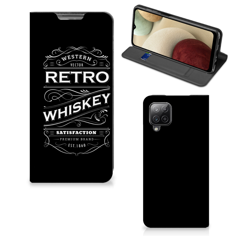 Samsung Galaxy A12 Flip Style Cover Whiskey