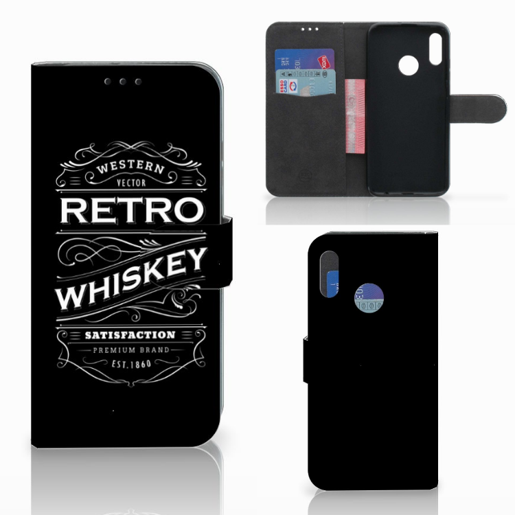 Honor 10 Lite Book Cover Whiskey