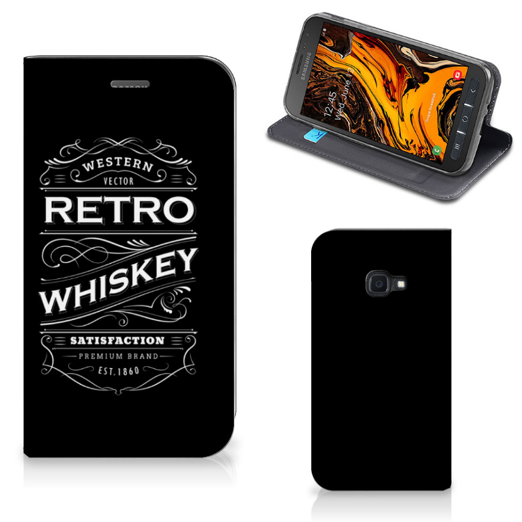 Samsung Galaxy Xcover 4s Flip Style Cover Whiskey