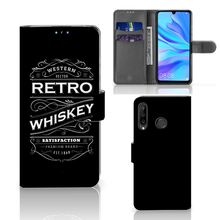 Huawei P30 Lite (2020) Book Cover Whiskey