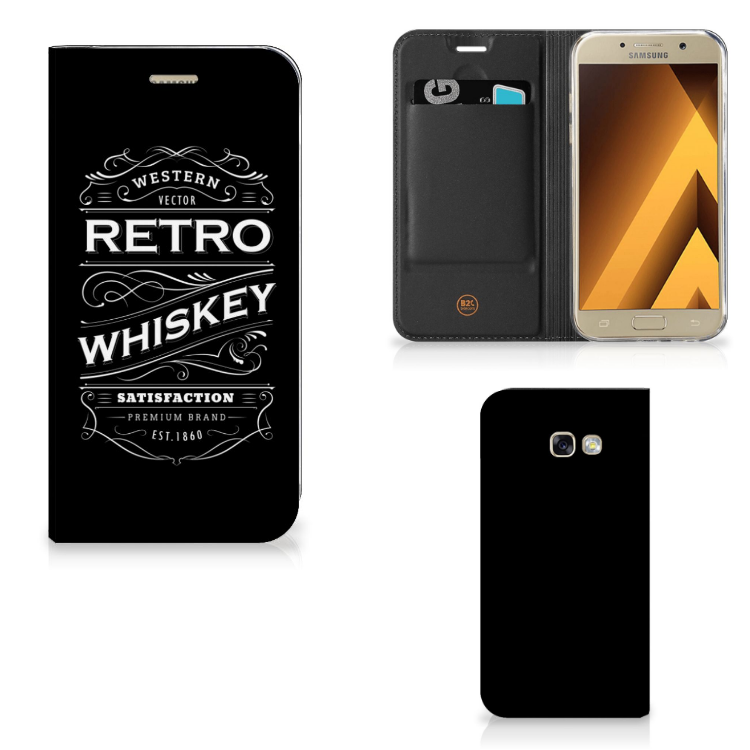 Samsung Galaxy A5 2017 Flip Style Cover Whiskey