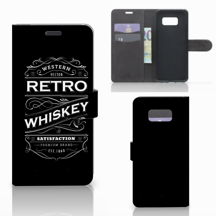 Samsung Galaxy S8 Plus Book Cover Whiskey