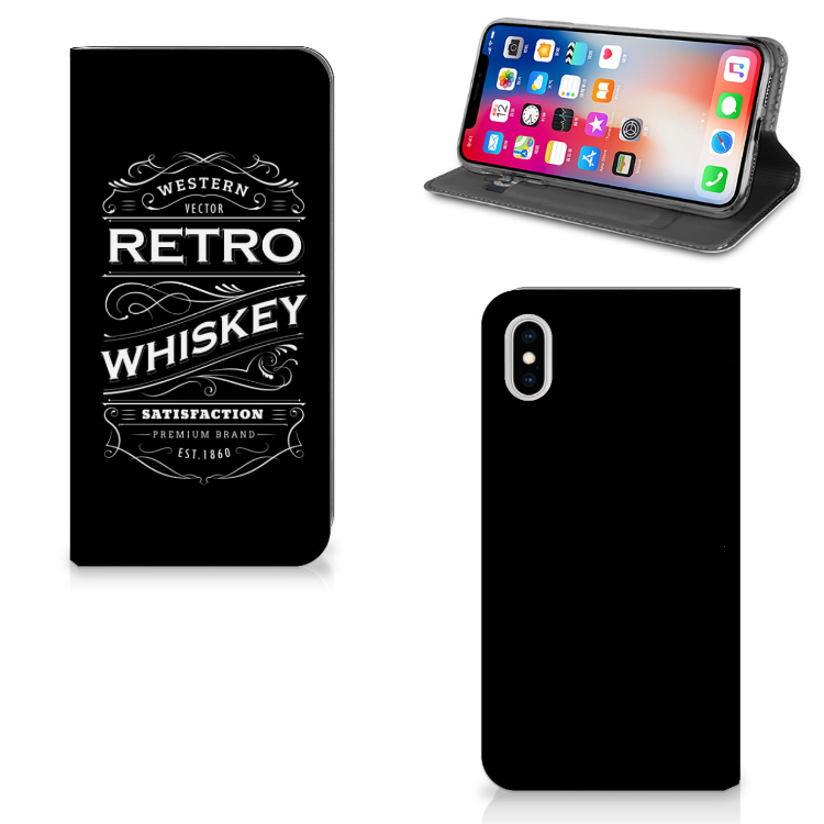 Apple iPhone Xs Max Flip Style Cover Whiskey