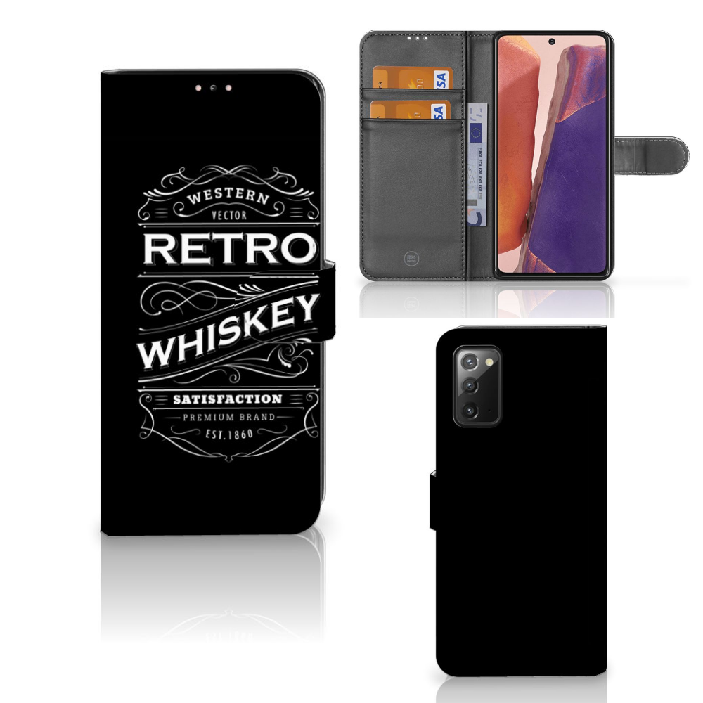 Samsung Galaxy Note 20 Book Cover Whiskey