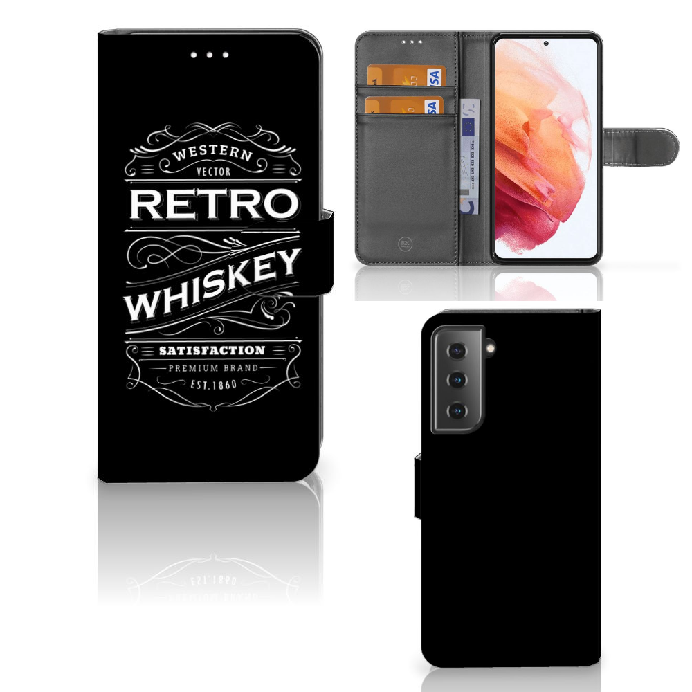 Samsung Galaxy S21 Book Cover Whiskey