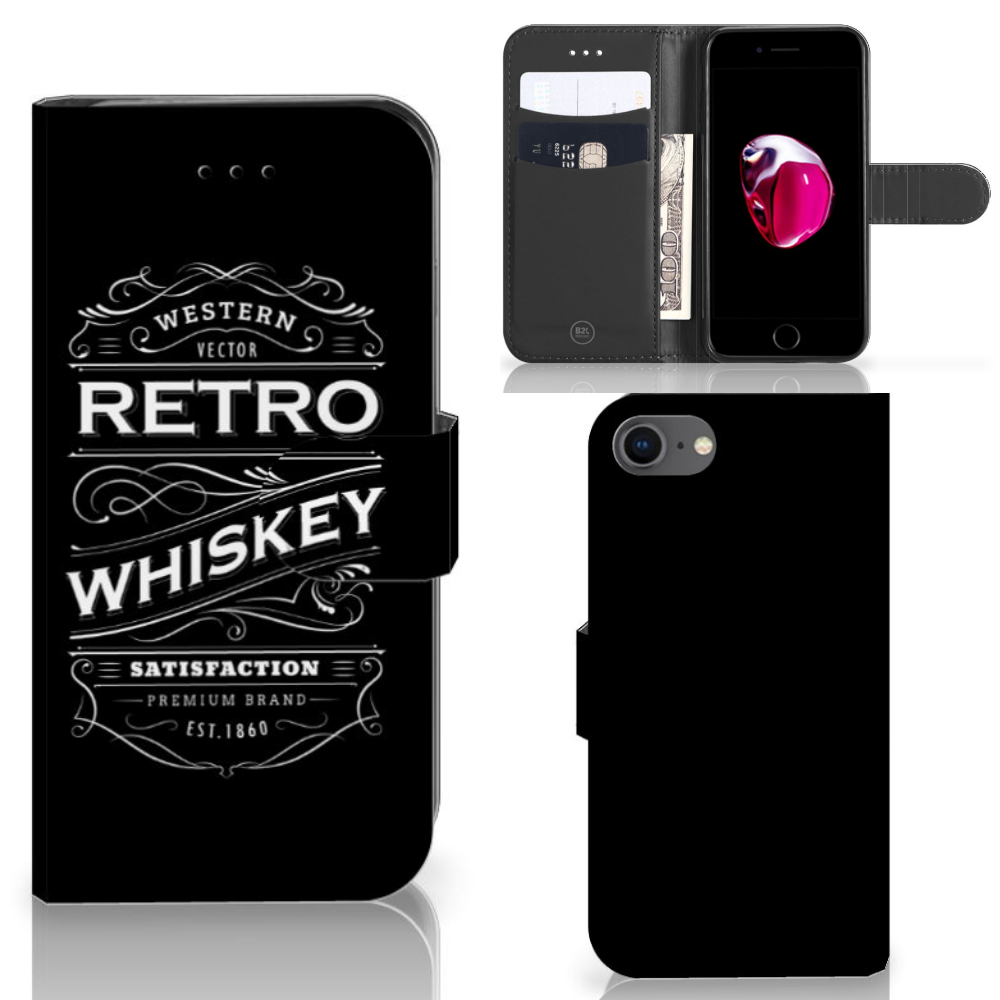 iPhone 7 | 8 | SE (2020) | SE (2022) Book Cover Whiskey