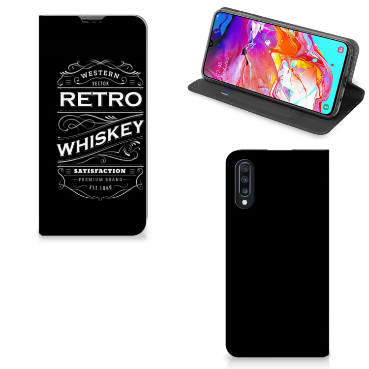 Samsung Galaxy A70 Flip Style Cover Whiskey