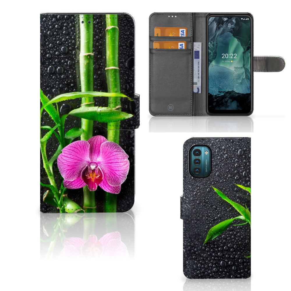 Nokia G11 | G21 Hoesje Orchidee 