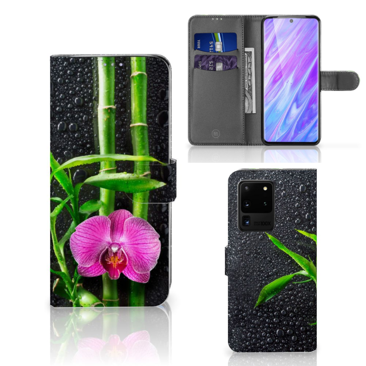 Samsung Galaxy S20 Ultra Hoesje Orchidee 