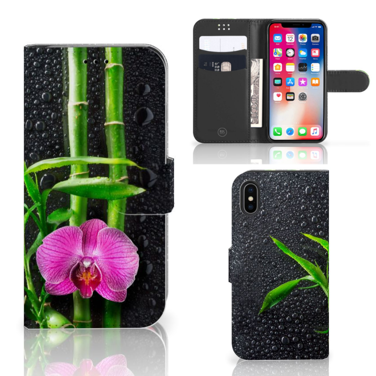 Apple iPhone X | Xs Hoesje Orchidee 