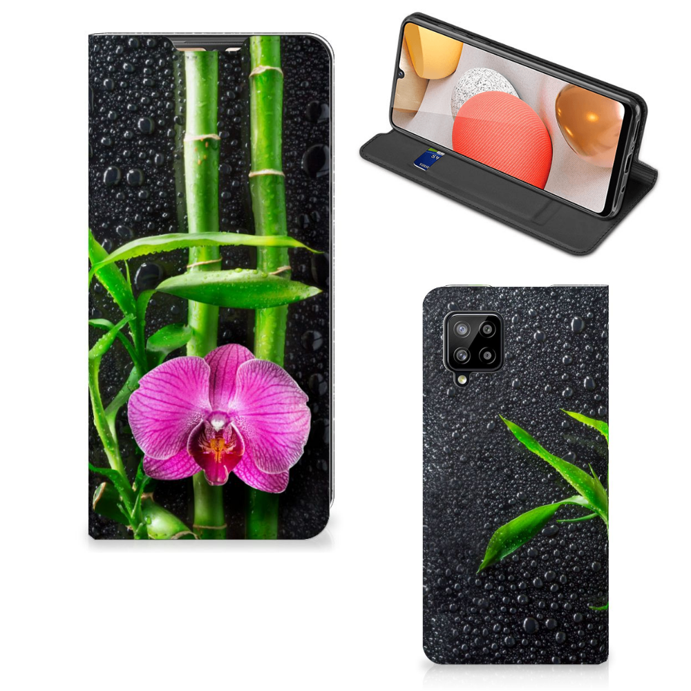 Samsung Galaxy A42 Smart Cover Orchidee 