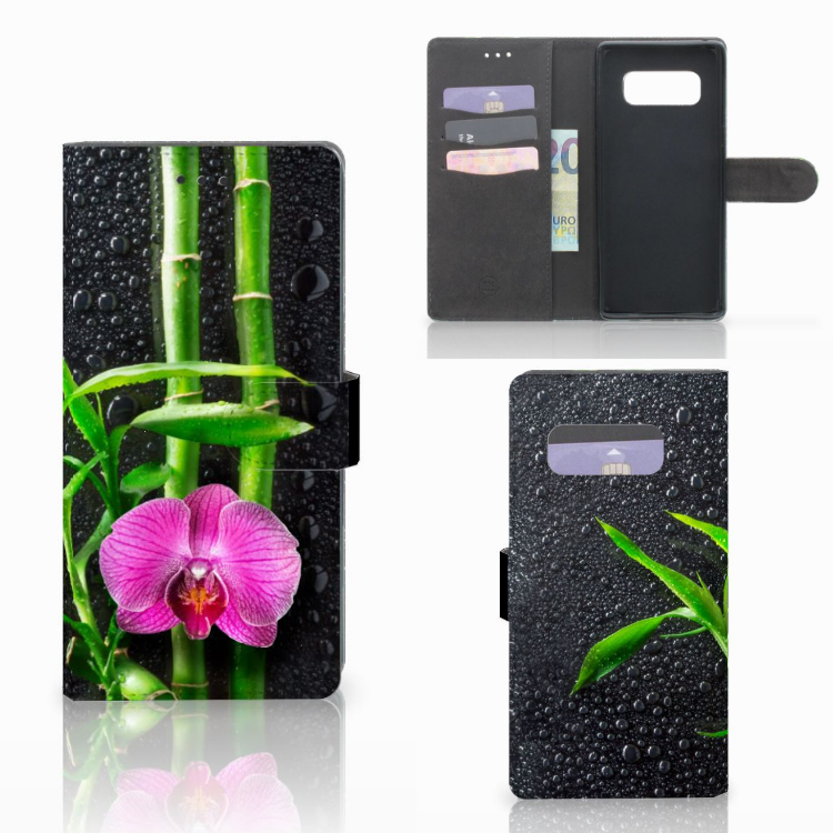 Samsung Galaxy Note 8 Hoesje Orchidee 