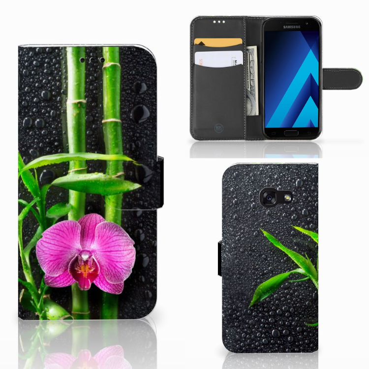 Samsung Galaxy A5 2017 Uniek Orchidee Plant Design