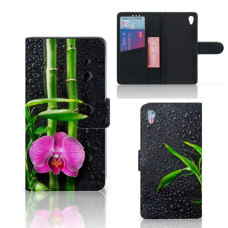 Sony Xperia Z3 Boekhoesje Design Orchidee