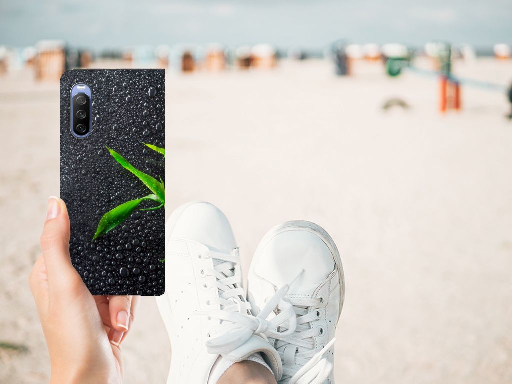 Sony Xperia 10 III Smart Cover Orchidee 