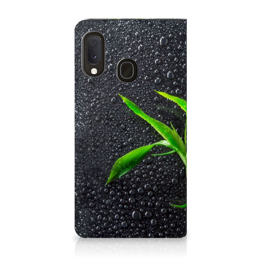 Samsung Galaxy A20e Smart Cover Orchidee 