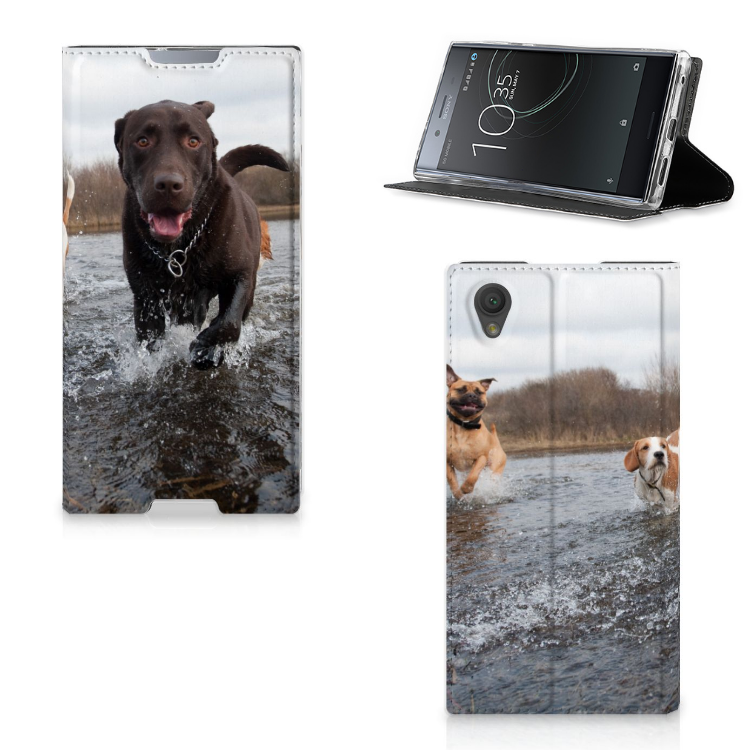 Sony Xperia L1 Standcase Hoesje Design Honden