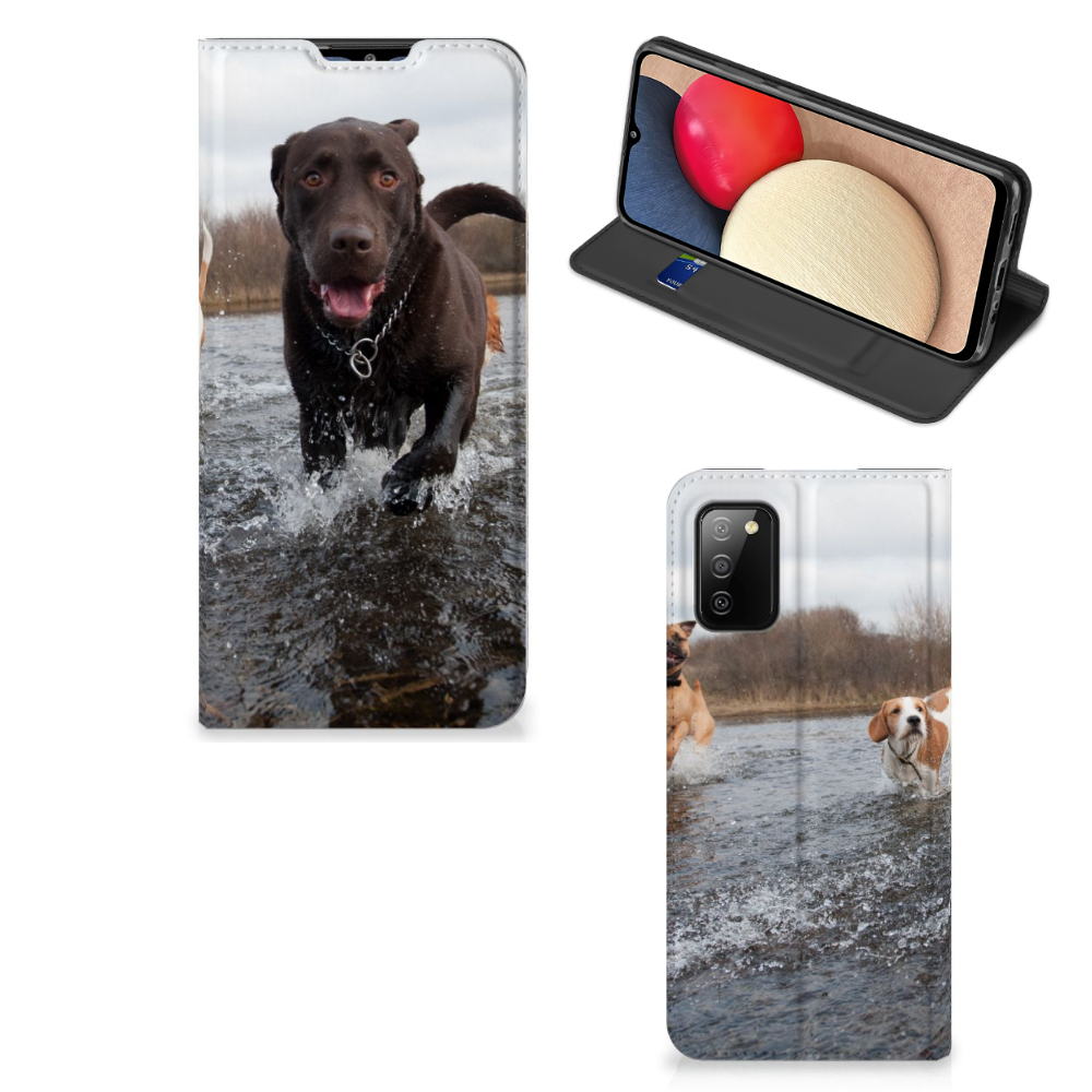 Samsung Galaxy M02s | A02s Hoesje maken Honden Labrador