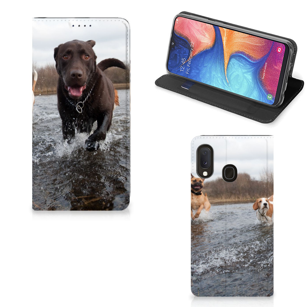 Samsung Galaxy A20e Hoesje maken Honden Labrador