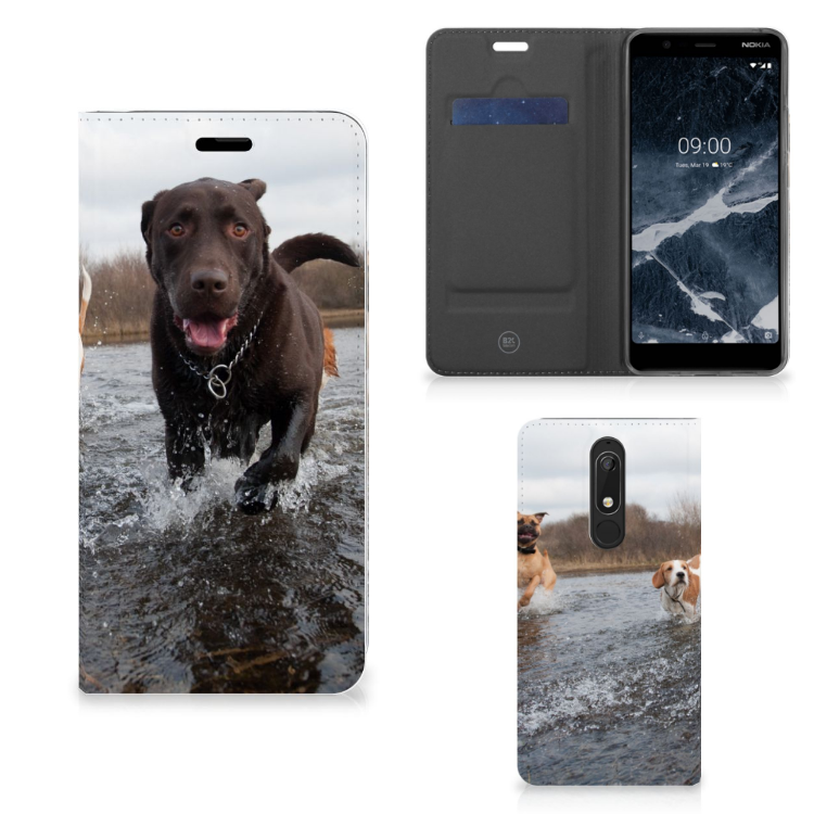 Nokia 5.1 (2018) Hoesje maken Honden Labrador