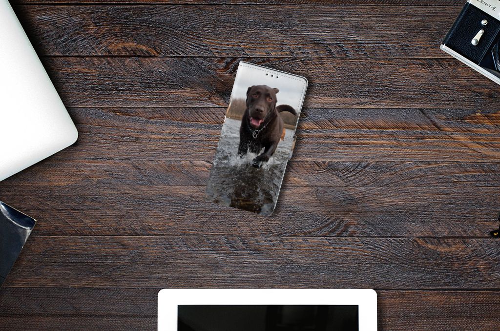 OPPO Find X2 Pro Telefoonhoesje met Pasjes Honden Labrador