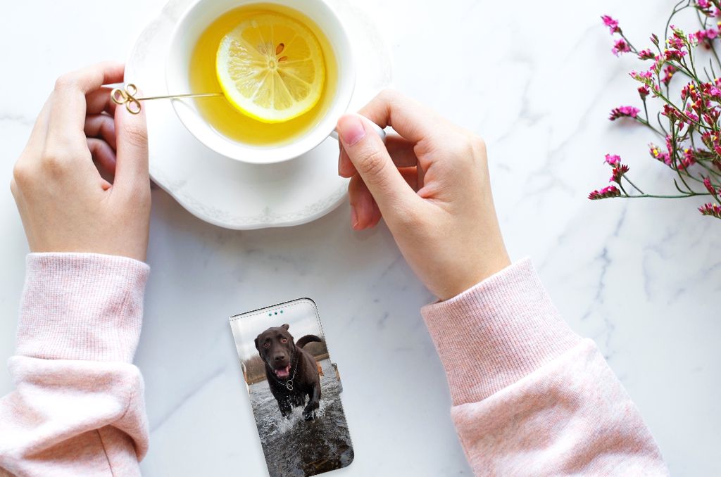 Samsung Galaxy A53 Telefoonhoesje met Pasjes Honden Labrador
