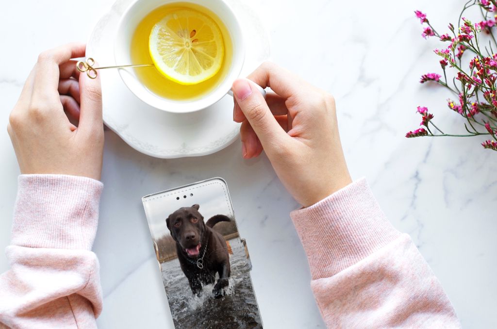 Nokia 3.1 (2018) Telefoonhoesje met Pasjes Honden Labrador