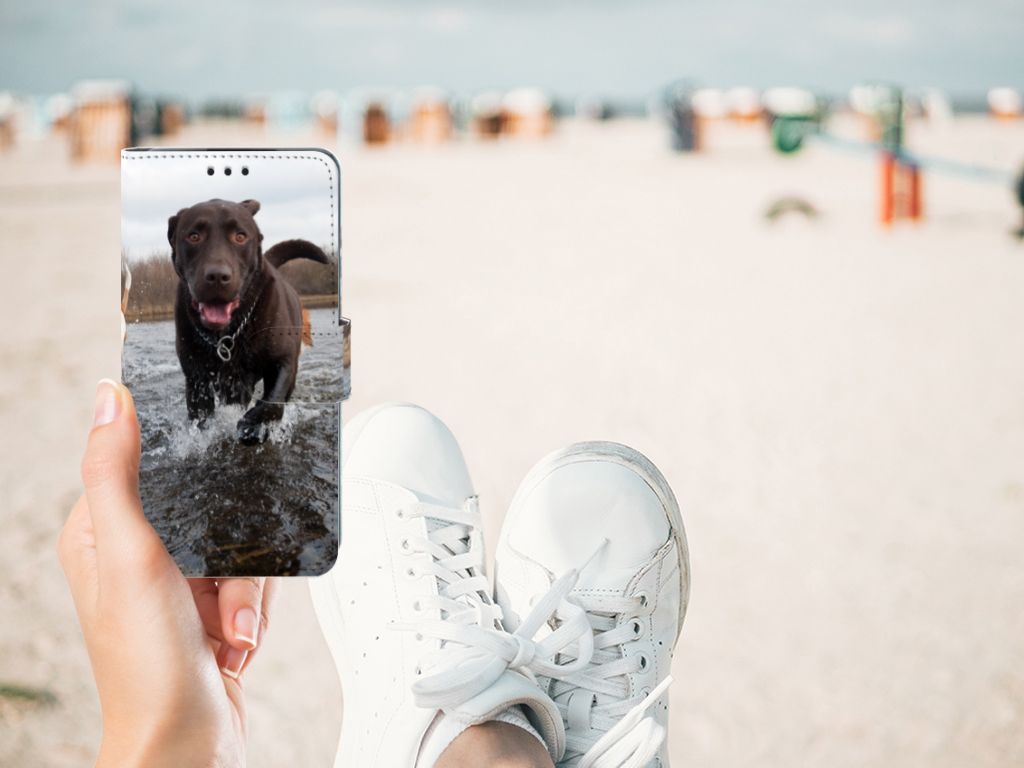 Huawei P30 Telefoonhoesje met Pasjes Honden Labrador
