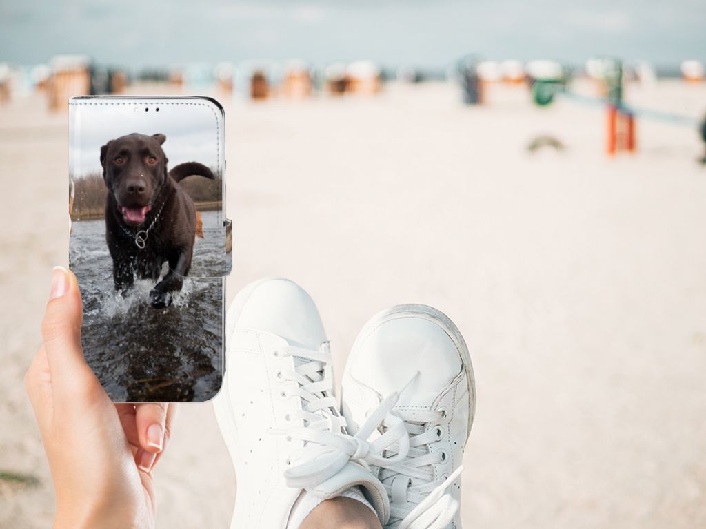 Motorola Moto G7 | G7 Plus Telefoonhoesje met Pasjes Honden Labrador