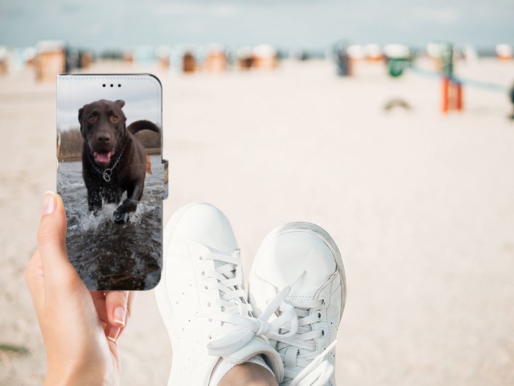 Huawei P20 Lite Telefoonhoesje met Pasjes Honden Labrador