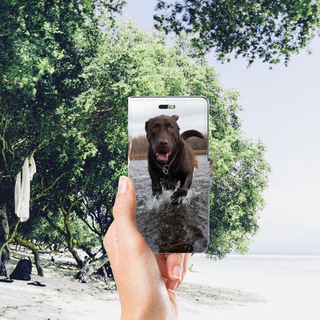 Huawei Y635 Telefoonhoesje met Pasjes Honden Labrador