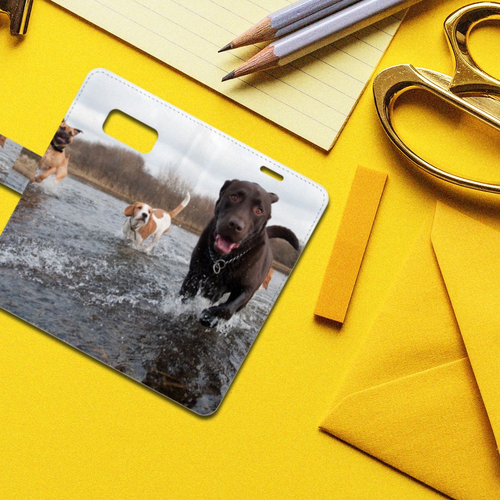 Samsung Galaxy S8 Plus Telefoonhoesje met Pasjes Honden Labrador