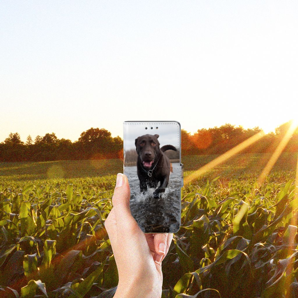 Sony Xperia X Compact Telefoonhoesje met Pasjes Honden Labrador