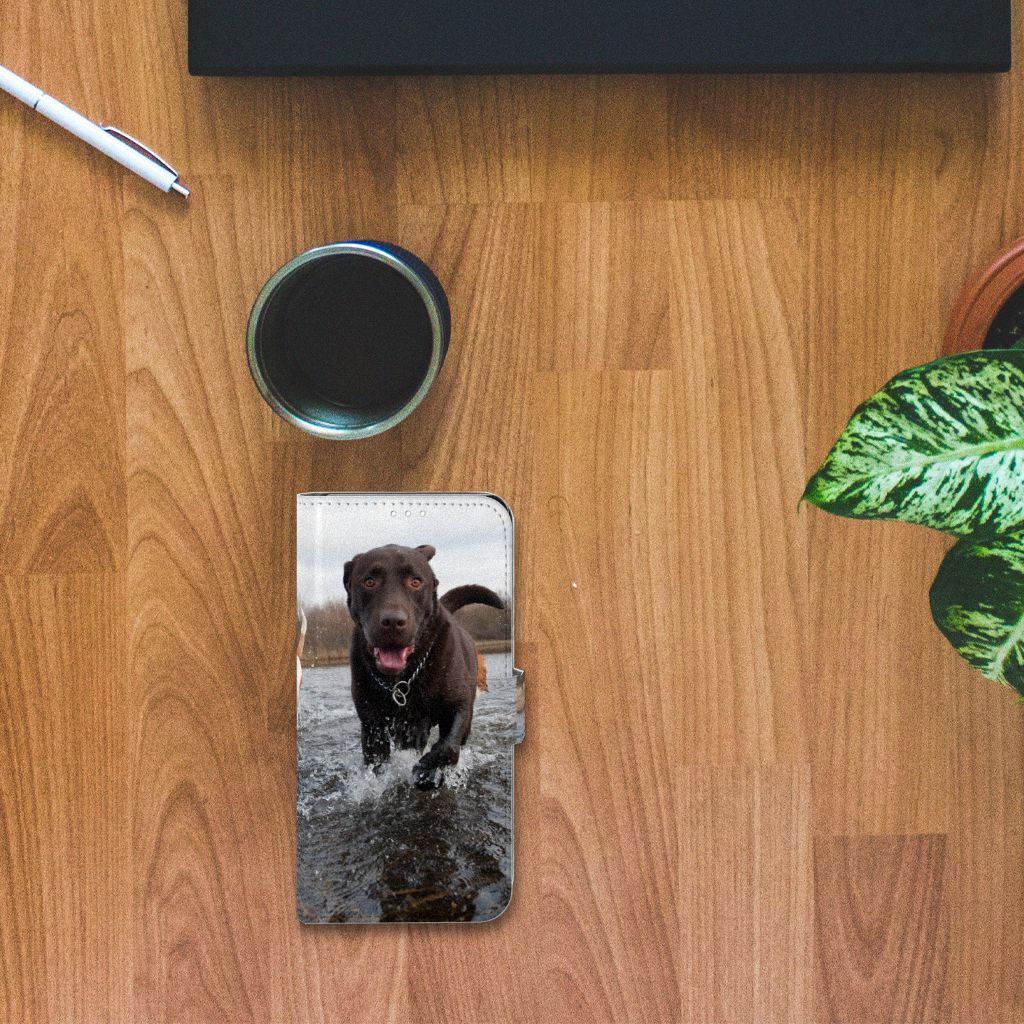 Huawei P30 Pro Telefoonhoesje met Pasjes Honden Labrador