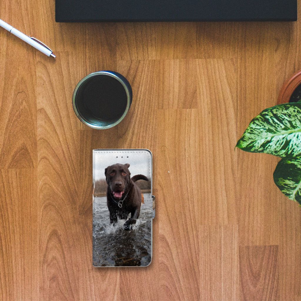 Huawei P20 Telefoonhoesje met Pasjes Honden Labrador