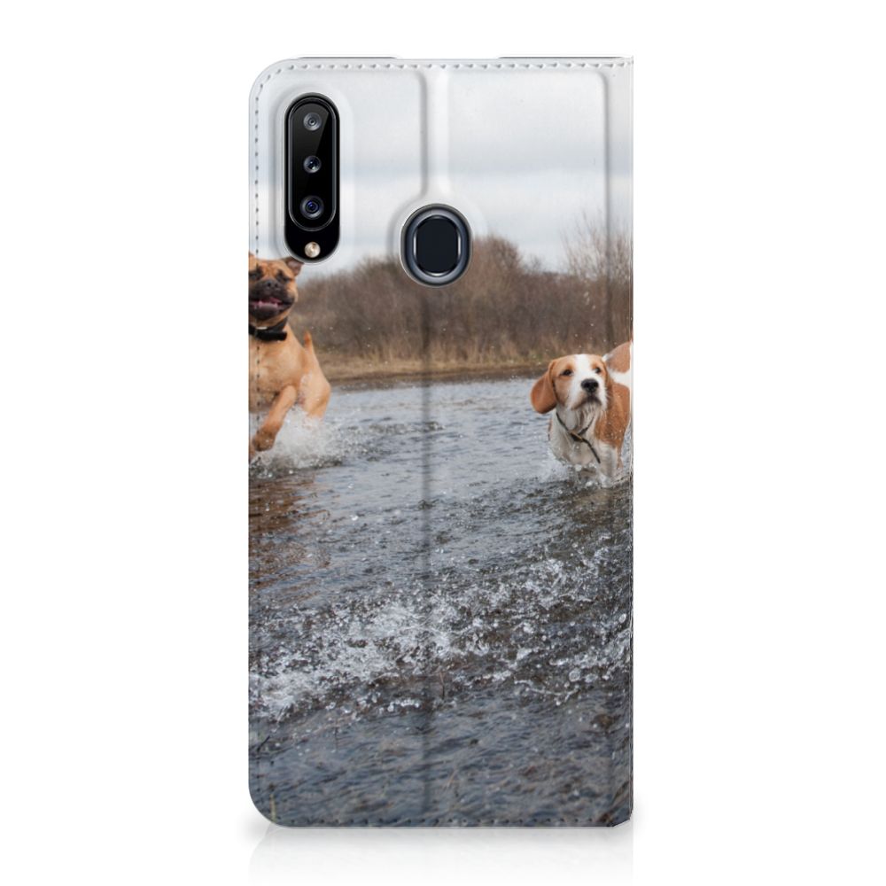 Samsung Galaxy A20s Hoesje maken Honden Labrador