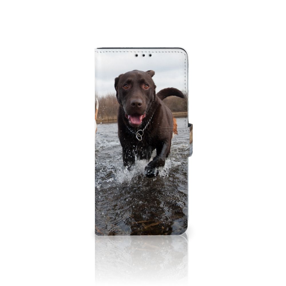 OnePlus 9 Pro Telefoonhoesje met Pasjes Honden Labrador