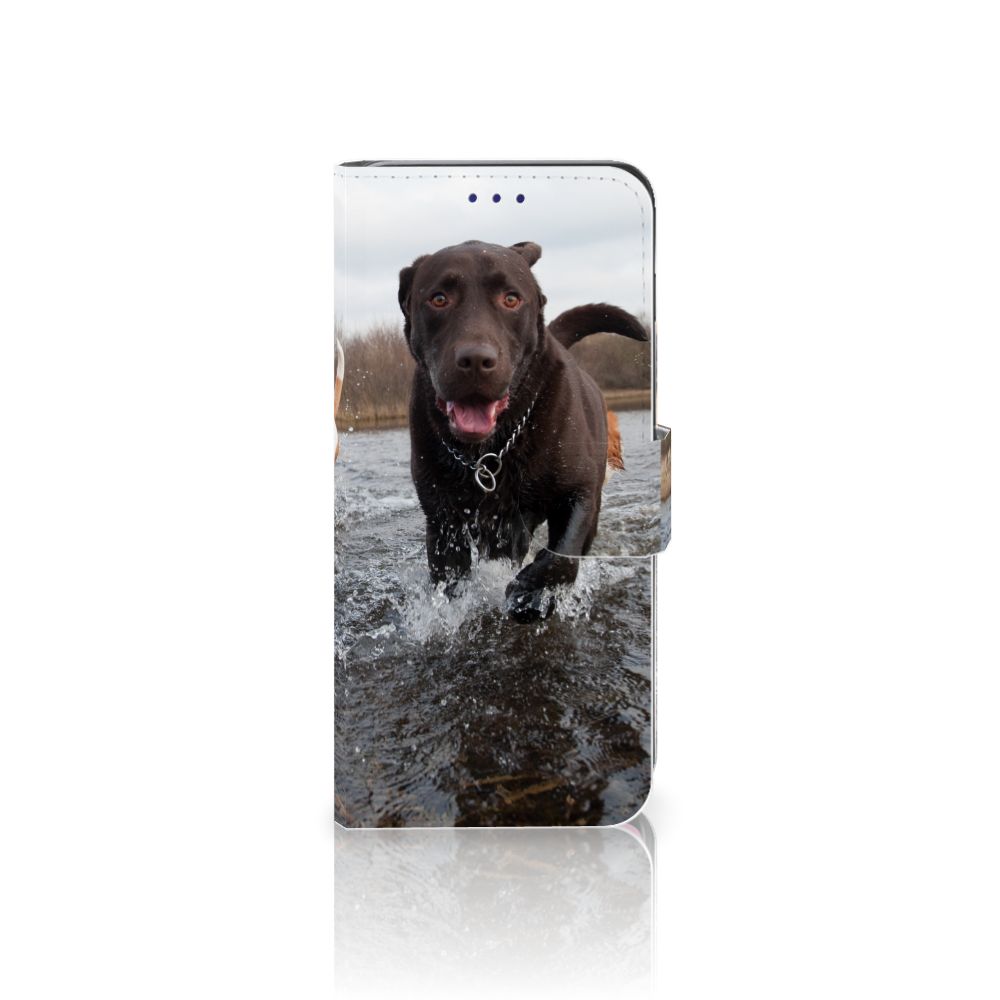 Samsung Galaxy S10 Telefoonhoesje met Pasjes Honden Labrador