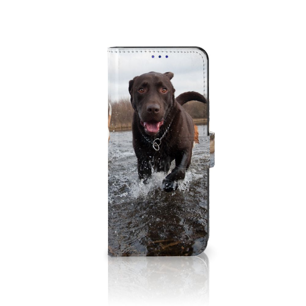 OPPO Find X5 Telefoonhoesje met Pasjes Honden Labrador