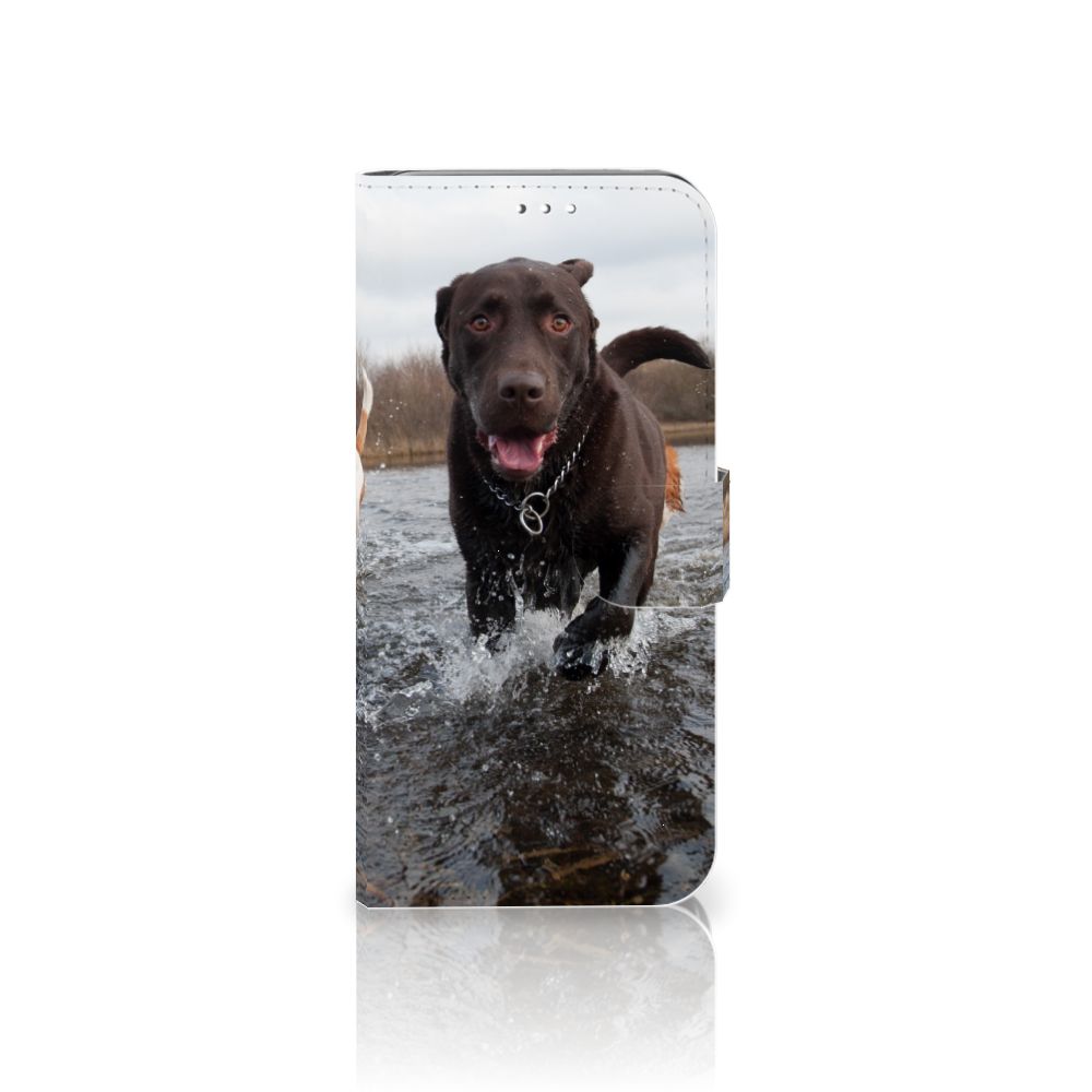 Samsung Galaxy S10 Plus Telefoonhoesje met Pasjes Honden Labrador