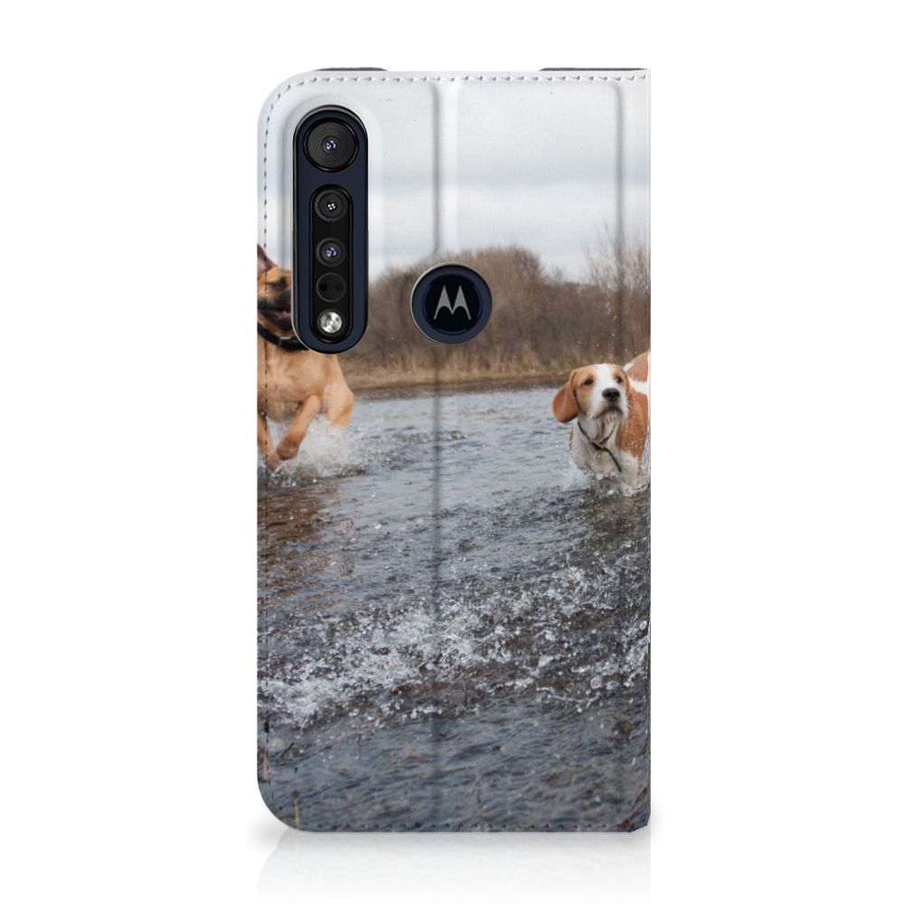 Motorola G8 Plus Hoesje maken Honden Labrador