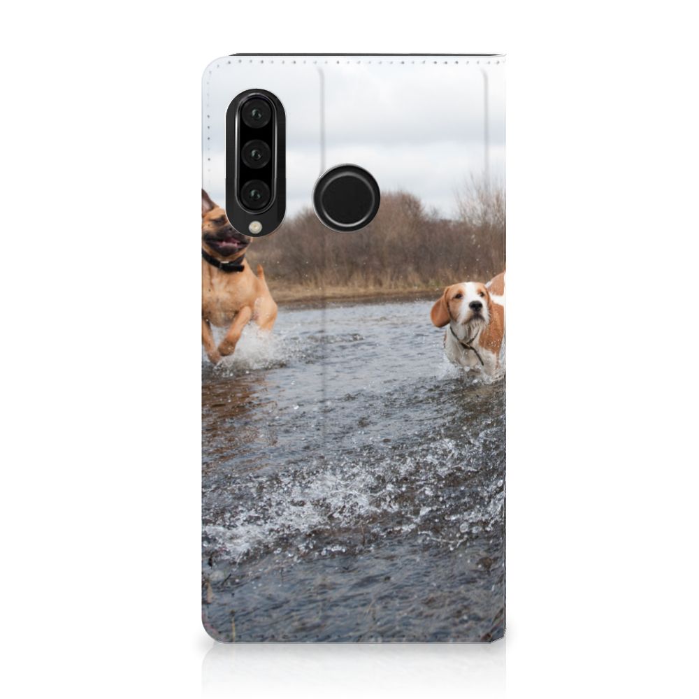 Huawei P30 Lite New Edition Hoesje maken Honden Labrador