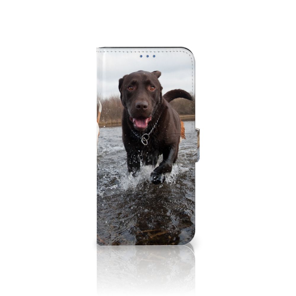 Xiaomi 11 Lite 5G NE | Mi 11 Lite Telefoonhoesje met Pasjes Honden Labrador