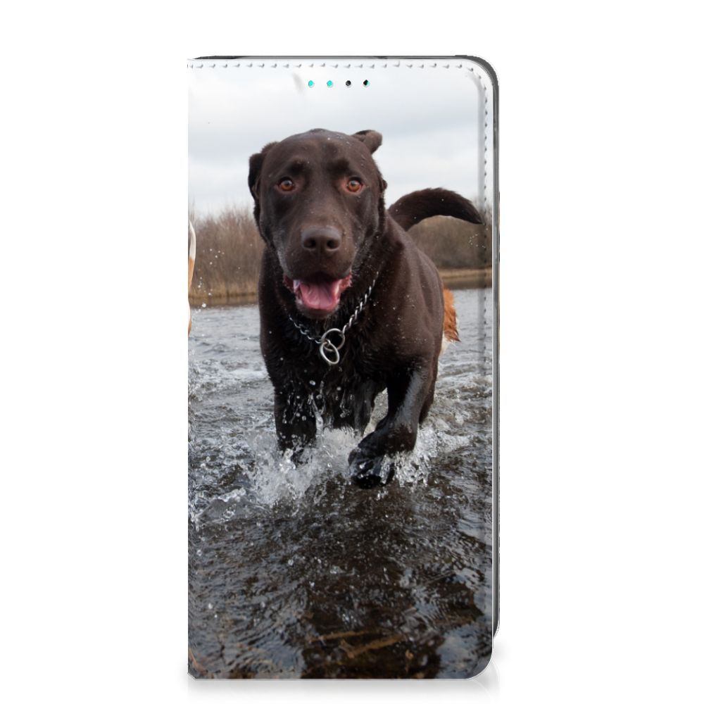 Samsung Galaxy A40 Hoesje maken Honden Labrador