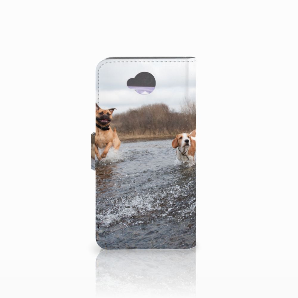 Microsoft Lumia 650 Telefoonhoesje met Pasjes Honden Labrador