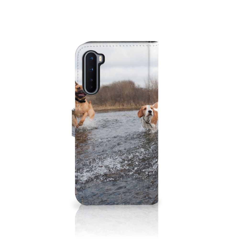 OnePlus Nord Telefoonhoesje met Pasjes Honden Labrador